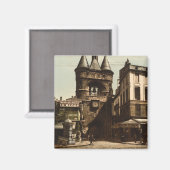 Aimant Porte de l'Horloge, Bordeaux, France (Recto/Verso)