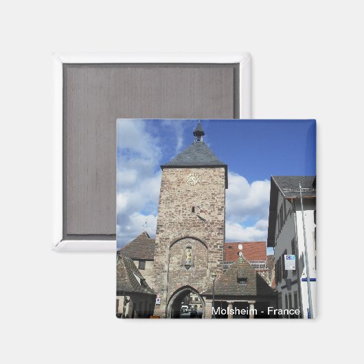 AIMANT PORTE DES FORGERONS MOLSHEIM (Recto/Verso)