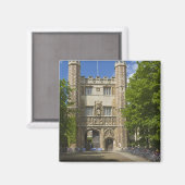 Aimant Porte du Trinity College et rangées de vélos, (Recto/Verso)