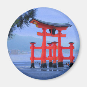 Aimant Porte Japon de Miyajima Torii