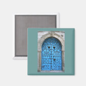 Aimant Porte traditionnelle tunisienne vintage (Recto/Verso)