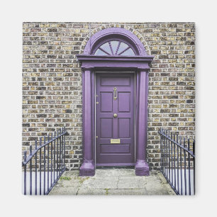 Aimant Porte violette géorgienne de Dublin