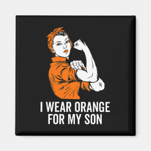 Aimant Porter L'Orange Pour Mon Fils Mois De Sensibilisat