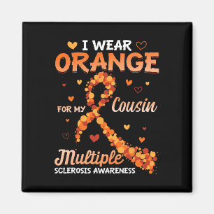 Aimant Porter Orange Pour Mon Cousin Sclérose Multiples A