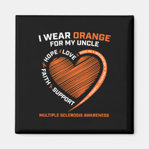 Aimant Porter Orange Pour Mon Oncle Ms Multiple Sclerosis