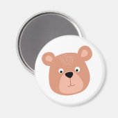 Aimant Porter visage mignon (Recto/Verso)