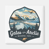 Aimant Portes Du Parc National De L'Arctique (Devant)