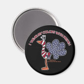 Aimant Portez mes couleurs avec fierté (Recto/Verso)