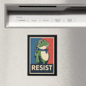 Aimant Portland Frog Protest Anti Ice Resistance I Stand (In Situ (Lave-vaisselle))