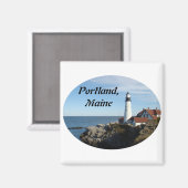 Aimant Portland Head Lighthouse Maine (Recto/Verso)