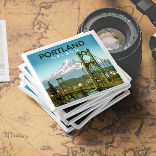 Aimant Portland Oregon vintage
