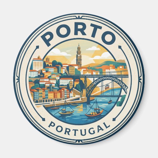 Aimant Porto Portugal (Devant)