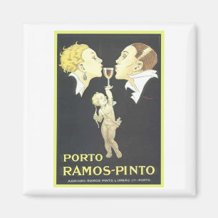 Aimant Porto Ramos Pinto Vintage Ad