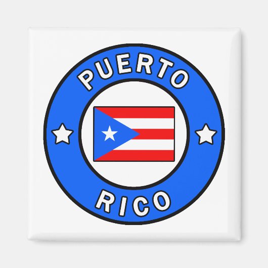Aimant Porto Rico (Devant)