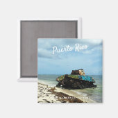 Aimant Porto Rico, Culebra, Playa Flamenco (Recto/Verso)