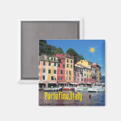 Aimant Portofino Italie (Recto/Verso)