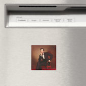 Aimant Portrait d'Abraham Lincoln (In Situ (Lave-vaisselle))