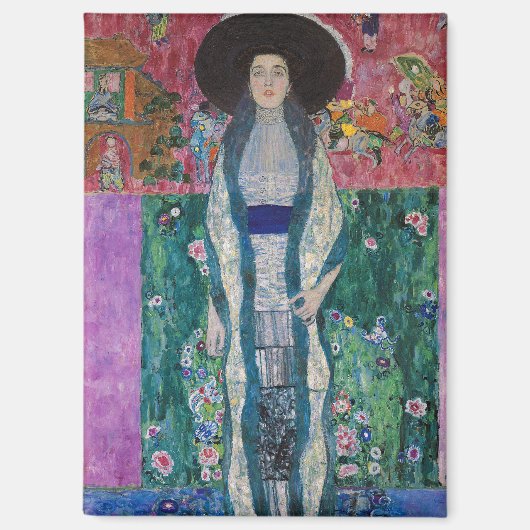 Aimant Portrait d'Adèle Bloch Bauer, Gustav Klimt (Recto)