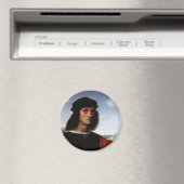 Aimant Portrait d'Agnolo Doni par Raphael Sanzio (In Situ (Lave-vaisselle))