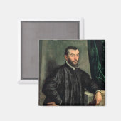 Aimant Portrait d'Andrea Vesalius (Recto/Verso)