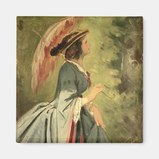 Aimant Portrait d'Anna, fille de l'artiste, 1860 (Devant)