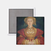Aimant Portrait d'Anne de Cleves 1539 (Recto/Verso)