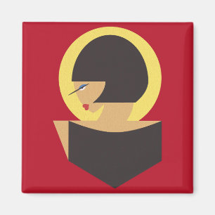 Aimant Portrait de Bauhaus