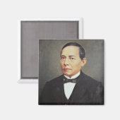 Aimant Portrait de Benito Juarez, 1948 (Recto/Verso)