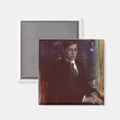 Aimant Portrait de Boris Pasternak (Recto/Verso)