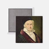 Aimant Portrait de Carl Friedrich Gauss, 1840 (Recto/Verso)