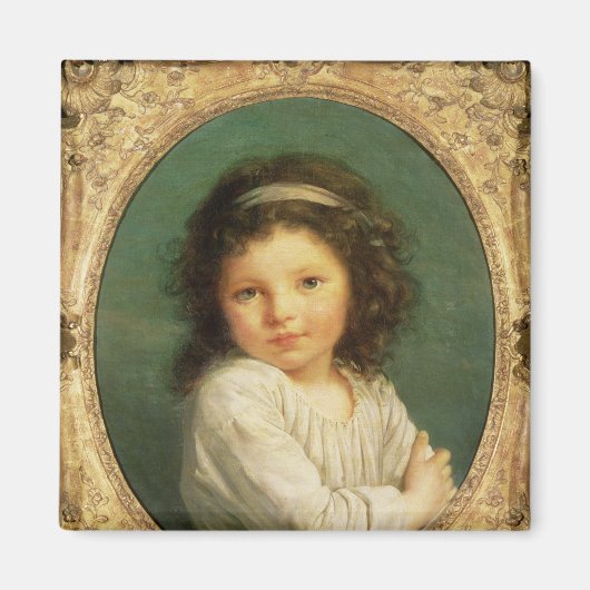 Aimant Portrait de Caroline Lalive de la Briche, 1786 (Devant)