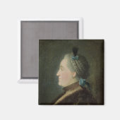 Aimant Portrait de Catherine II de Russie (Recto/Verso)