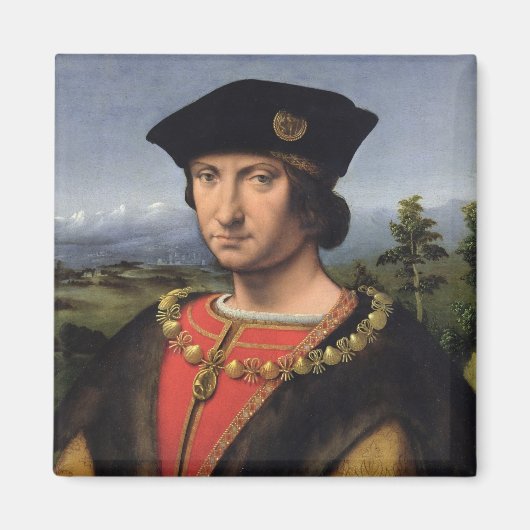 Aimant Portrait de Charles d'Amboise Maréchal de France (Devant)