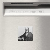 Aimant Portrait de Charles Darwin, 1854 (In Situ (Lave-vaisselle))