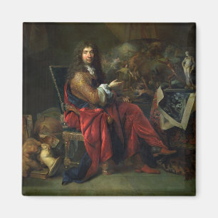Aimant Portrait de Charles Le Brun (1619-90) 1686 (huile