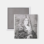 Aimant Portrait de Charles Perrault (Recto/Verso)