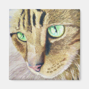 Aimant Portrait de chat
