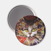 AIMANT PORTRAIT DE CHATON (Recto/Verso)