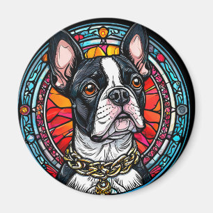 Aimant Portrait de chien mignon