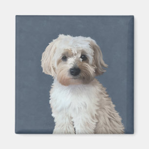 Aimant Portrait de chien Shorkie