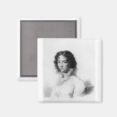 Aimant Portrait de Constanze Mozart 1828 (Recto/Verso)