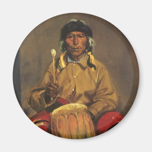 Aimant Portrait de Dieguito Roybal par Robert Henri (Devant)