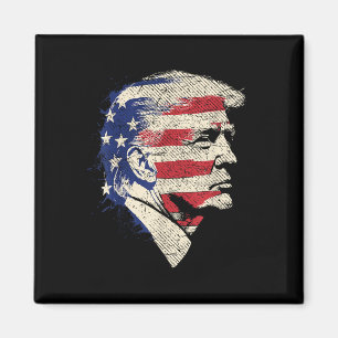 Aimant Portrait de Donald Trump