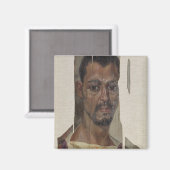 Aimant Portrait de Fayum (encaustic wax on wood) (Recto/Verso)