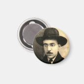 Aimant Portrait de Fernando Pessoa (Recto/Verso)