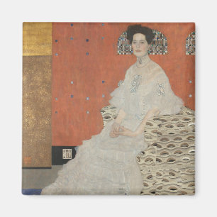 Aimant Portrait de Fritza Riedler par Gustav Klimt