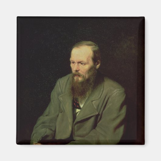 Aimant Portrait de Fyodor Dostoïevsky 1872 (Devant)