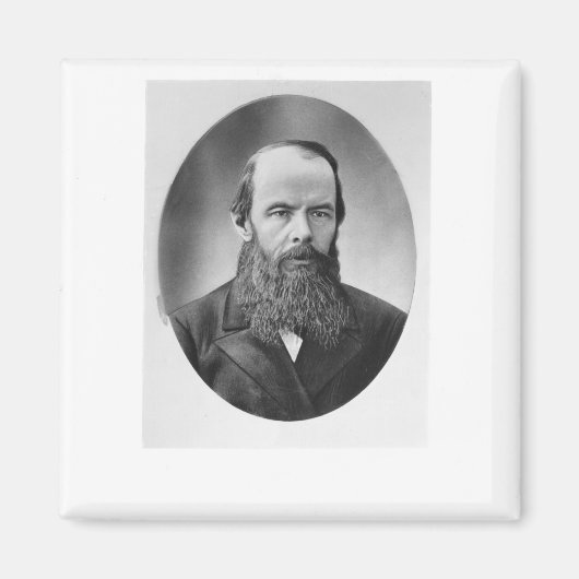 Aimant Portrait de Fyodor Mikhailovich Dostoyevsky (Devant)