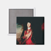 Aimant Portrait de George Washington 1772 (Recto/Verso)