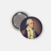 Aimant Portrait de George Washington (1790) (Recto/Verso)